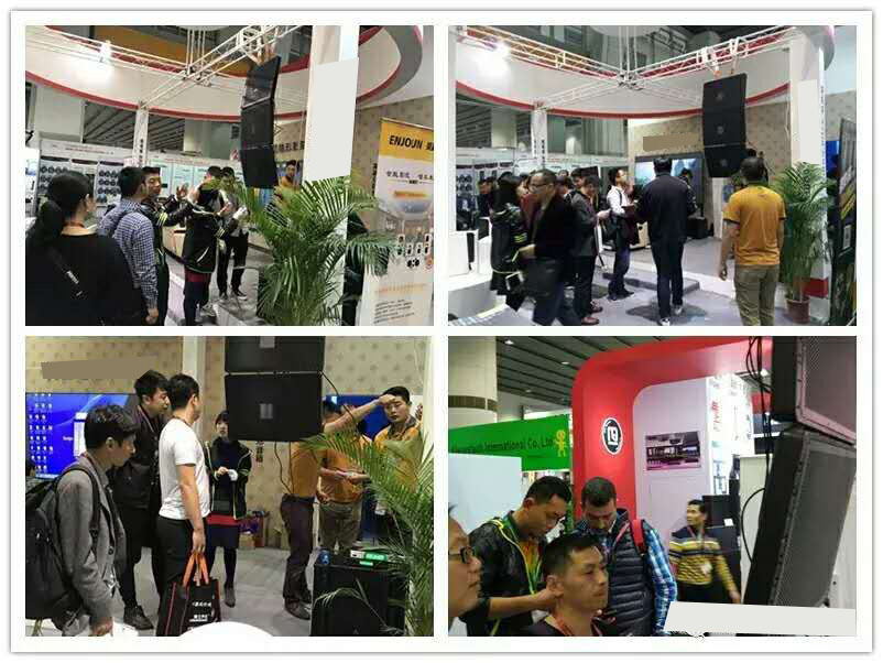 <b>一禾科技攜多款音箱新品驚艷亮相2017廣州國際專業(yè)燈光音響展</b>